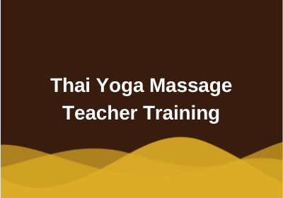 Thai Yoga Massage Teacher Training